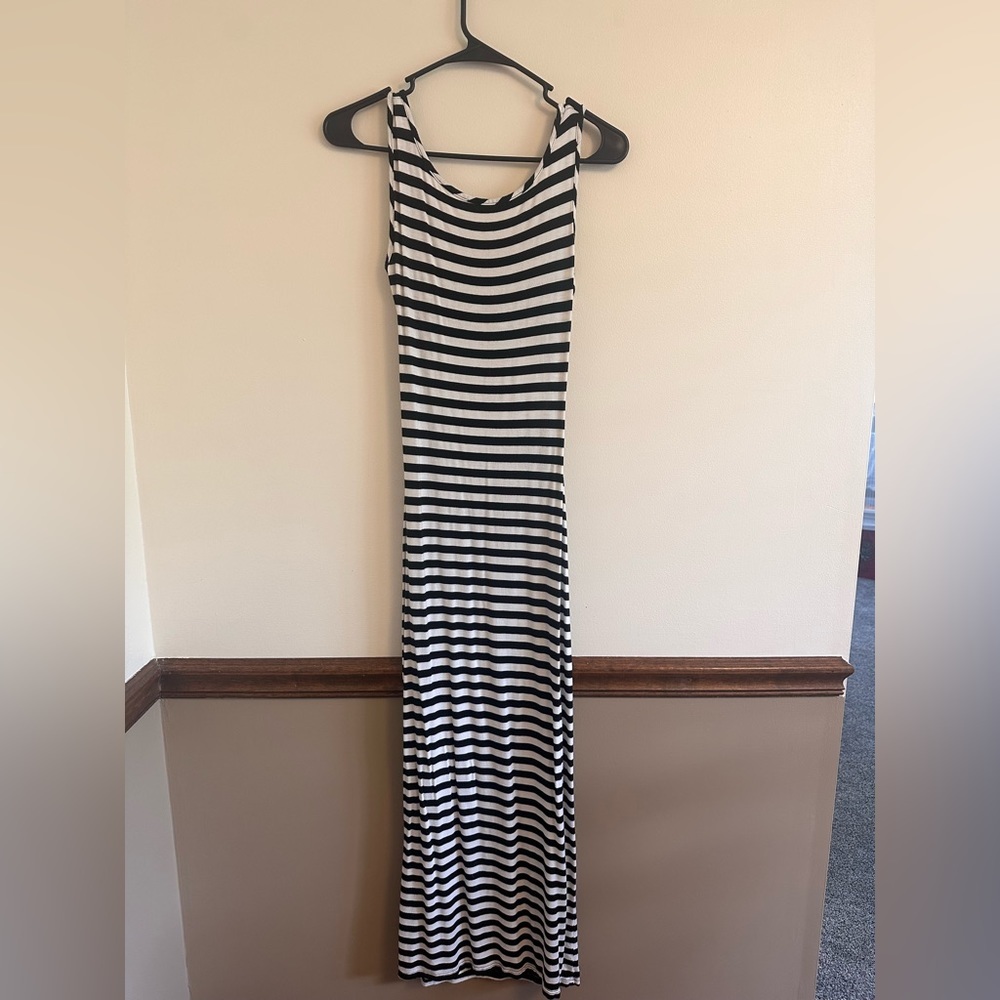 Possibly reversible maxi dress
